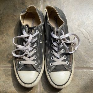 Converse black and white